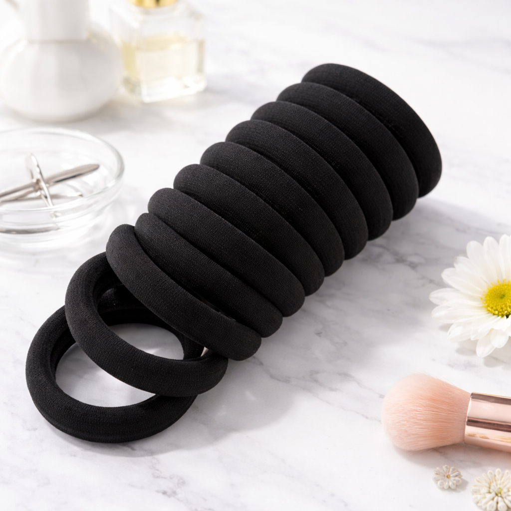 Black Hair Rubber Band wholesale product image